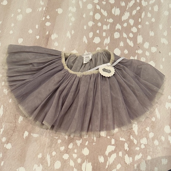 Mud Pie Other - Mud Pie Sparkling Gray Tulle Tutu Skirt ONE SIZE NEW WITH TAGS